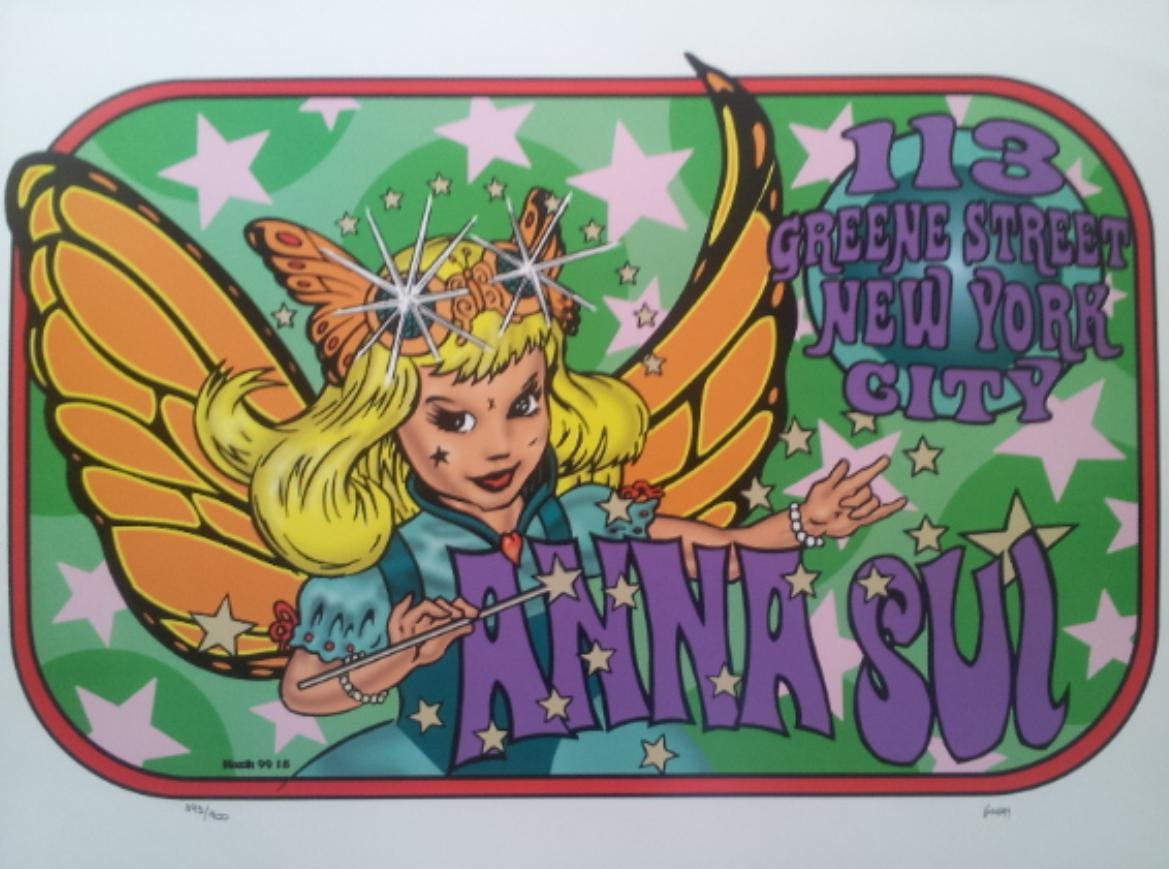 Frank Kozik - 1997 - Anna Sui Concert Poster – Nevermind Gallery