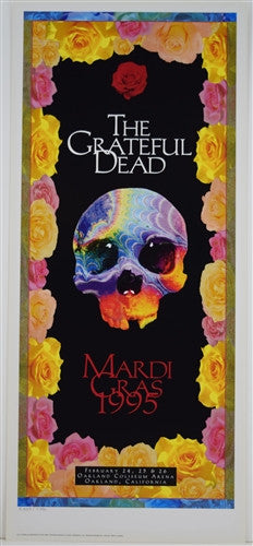 Troy Alders - 1995 - Grateful Dead Mardi Gras Print – Nevermind