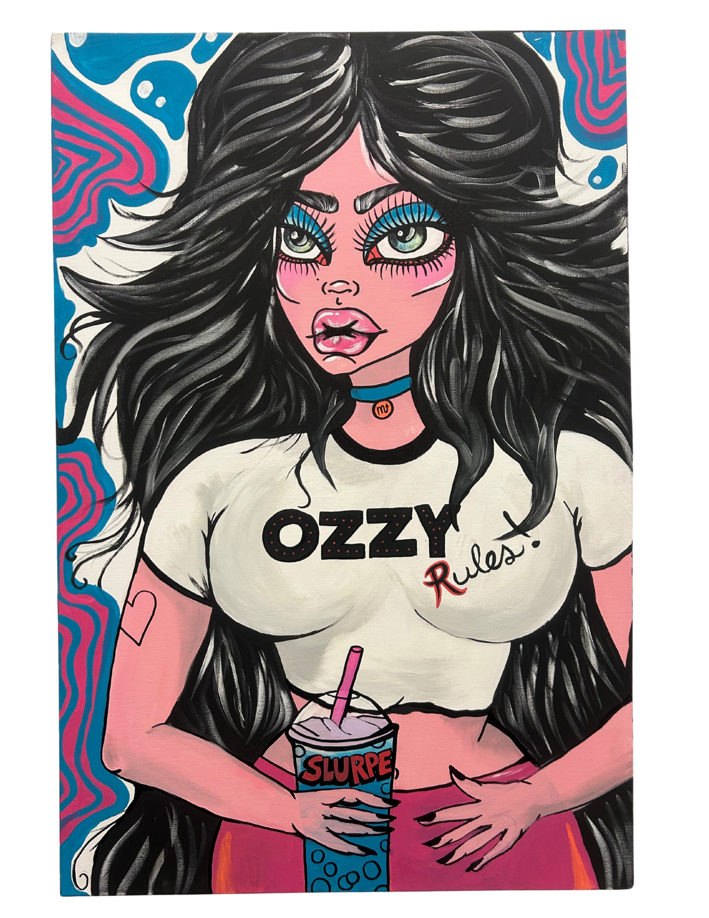 Lizzy Oman- Original Painting "Becky"