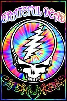 Felt Black Light Poster - 2010 - Steal Your Face (Grateful Dead)